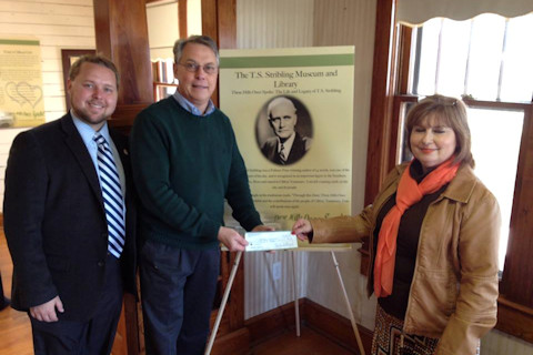 Donation to T.S. Stribling Library